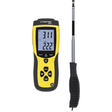 Anemometer TA300 rovná sonda vrátane kalibračného certifikátu
