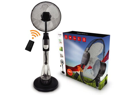 Dezinfekčný a ochladzovací ventilátor TKG VT 1026 s rozprašovaním antivirotika.